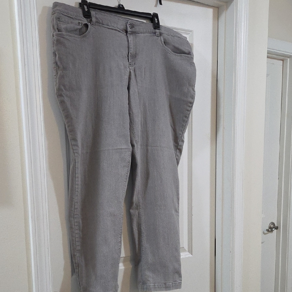 Jones New York Women's Gray Jeans